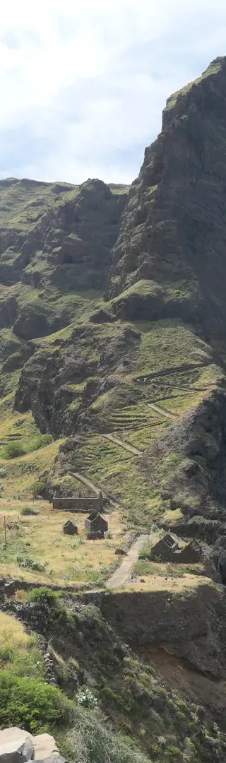 Tageswanderung der Küste entlang